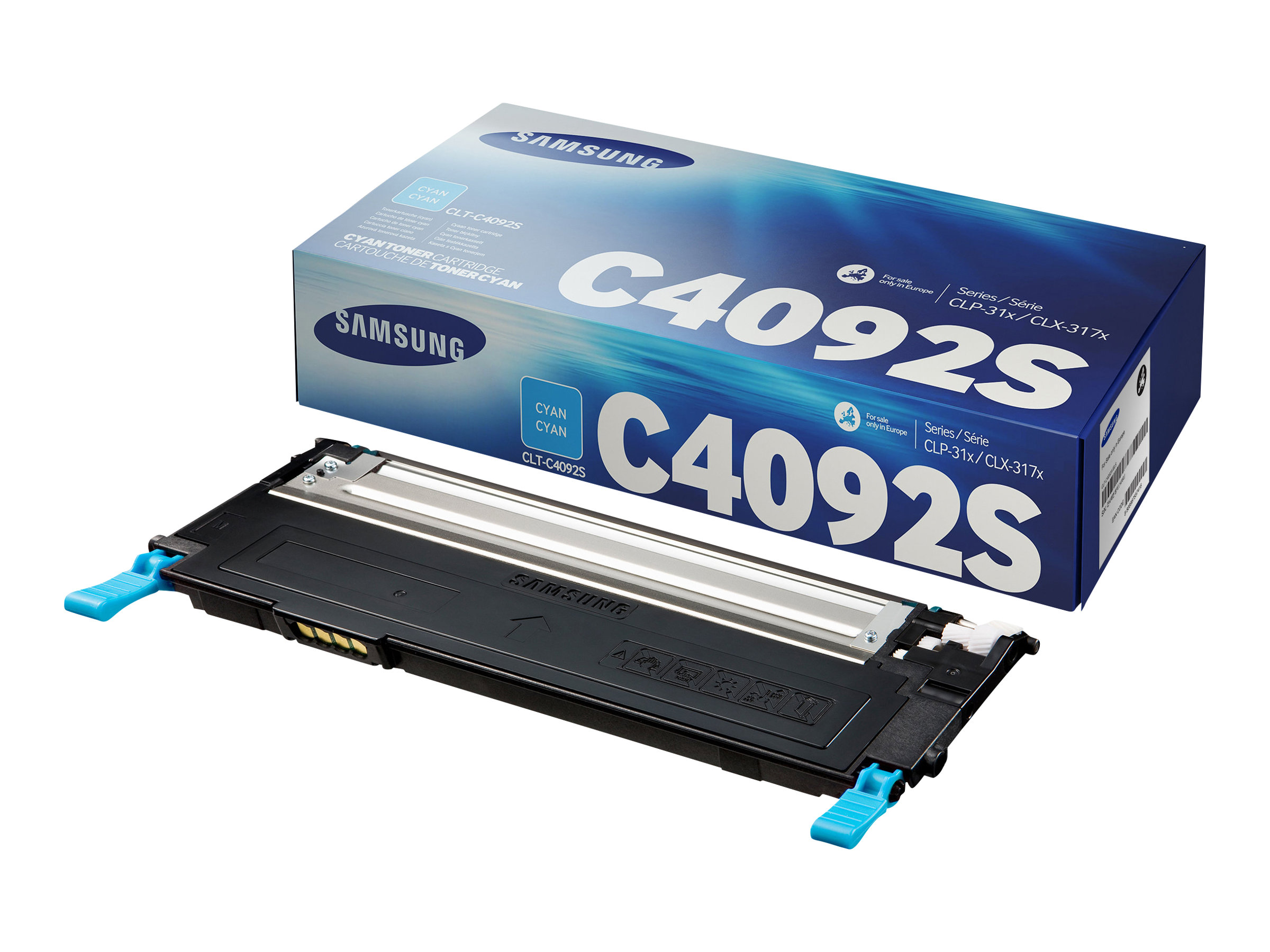 Samsung CLT-C4092S - Cyan - original - Tonerpatrone (SU005A), Ansicht 3