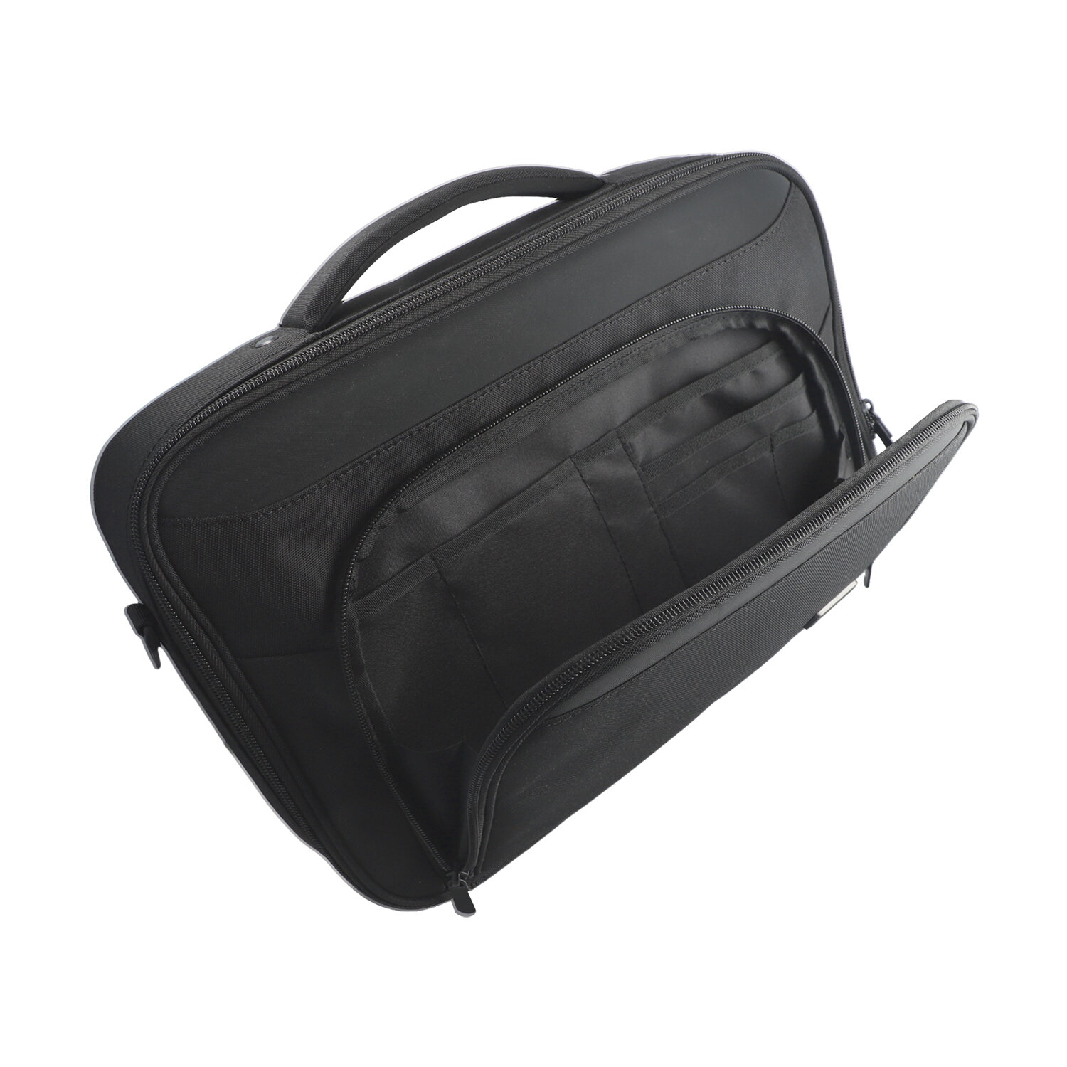 4smarts Laptop-Tasche Target Eco Clamshell 15–16” schwarz, Ansicht 4