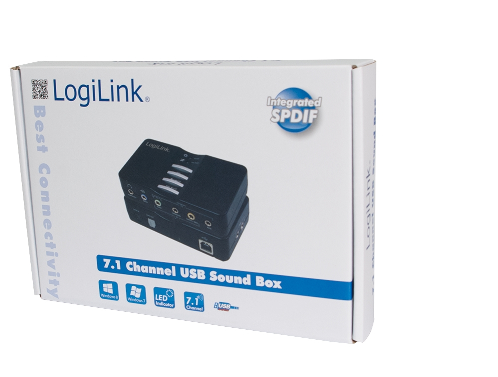 LogiLink USB Sound Box Dolby 7.1 - Soundkarte, Ansicht 2