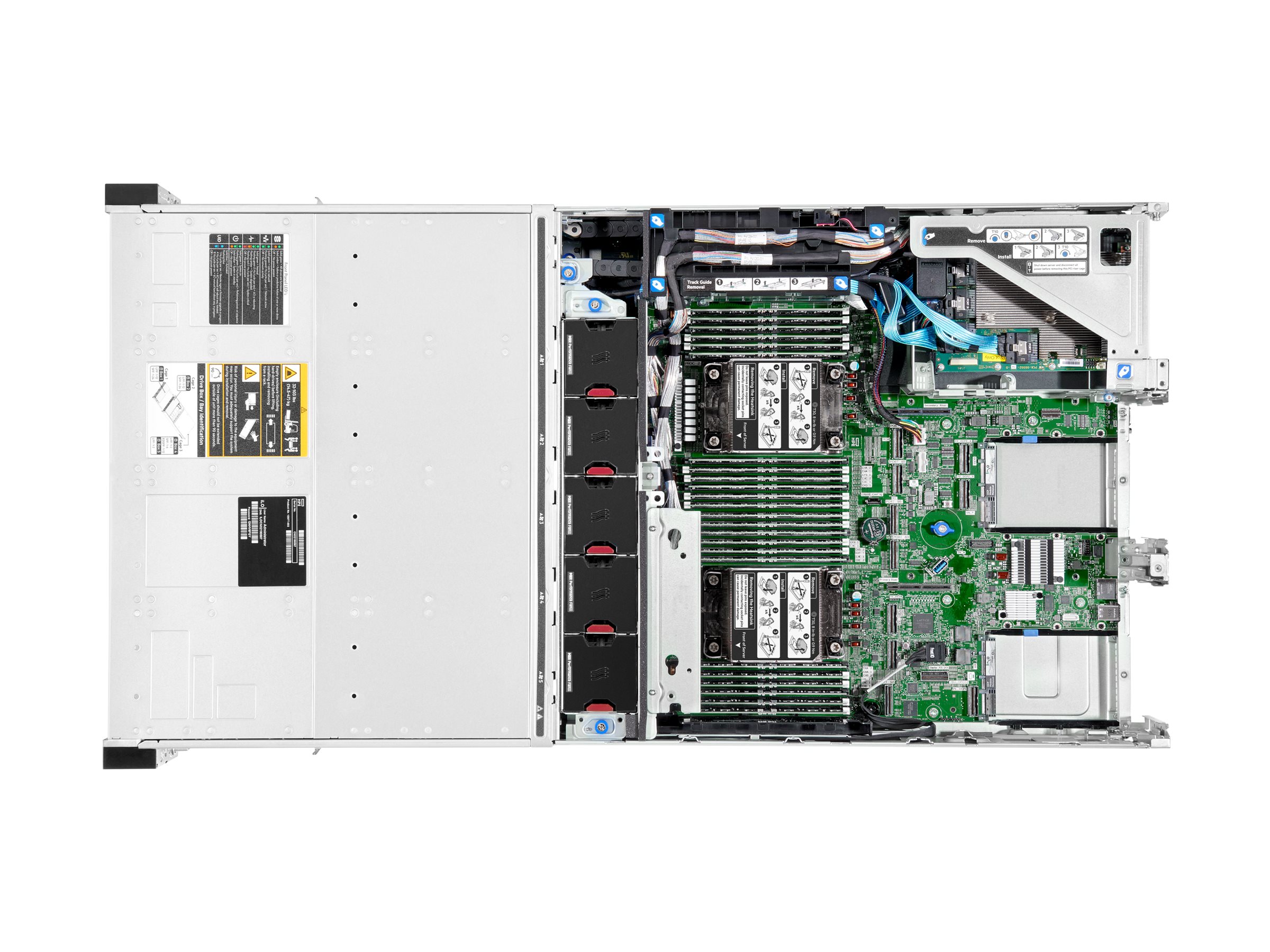 HPE Alletra 4120 - Server - Rack-Montage - 2U - zweiweg - keine CPU - RAM 0 GB - SATASAS - Hot-Swap 8.9 cm (3.5)
