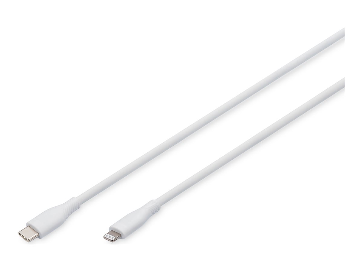 DIGITUS ASSMANN - Lightning-Kabel - 24 pin USB-C männlich zu Lightning männlich