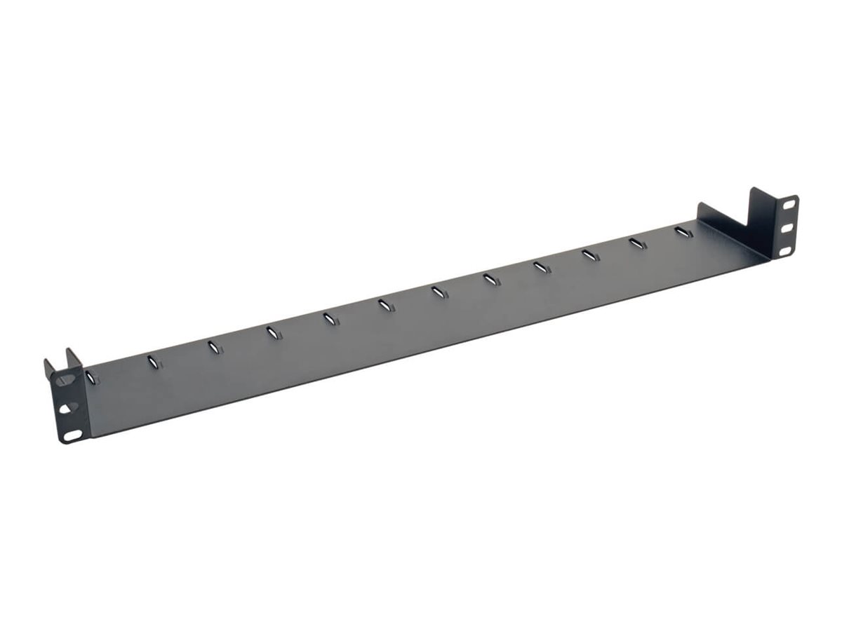 Tripp Eaton Tripp Lite Series 1U Horizontal Rack Server Cabinet Mount Cable Management Tray - Rack-Kabelführungsleiste - Schwarz - 1U - 48.3 cm (19)
