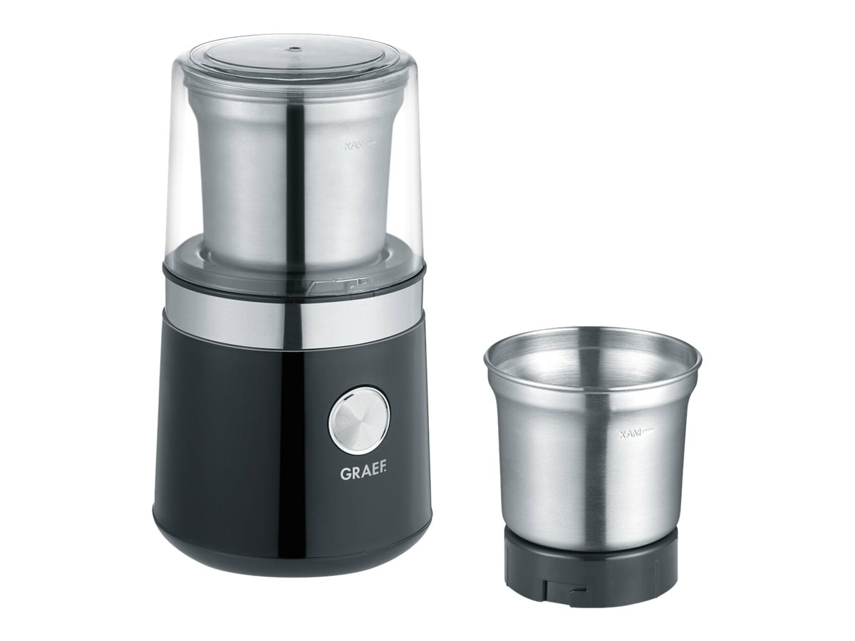 Graef Young CM 102 - Kaffeemühle - 200 W - Black/Stainless, Ansicht 4