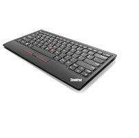 Lenovo ThinkPad TrackPoint Keyboard II - Mini - RF Wireless + Bluetooth - QWERTY - Schwarz