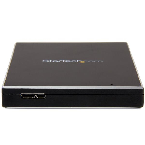 StarTech.com USB 3.1 (10 Gbps) Festplattengehäuse für 2,5 SATA Laufwerke - Gehäuse für SSD/HDD - Aluminium, Ansicht 4