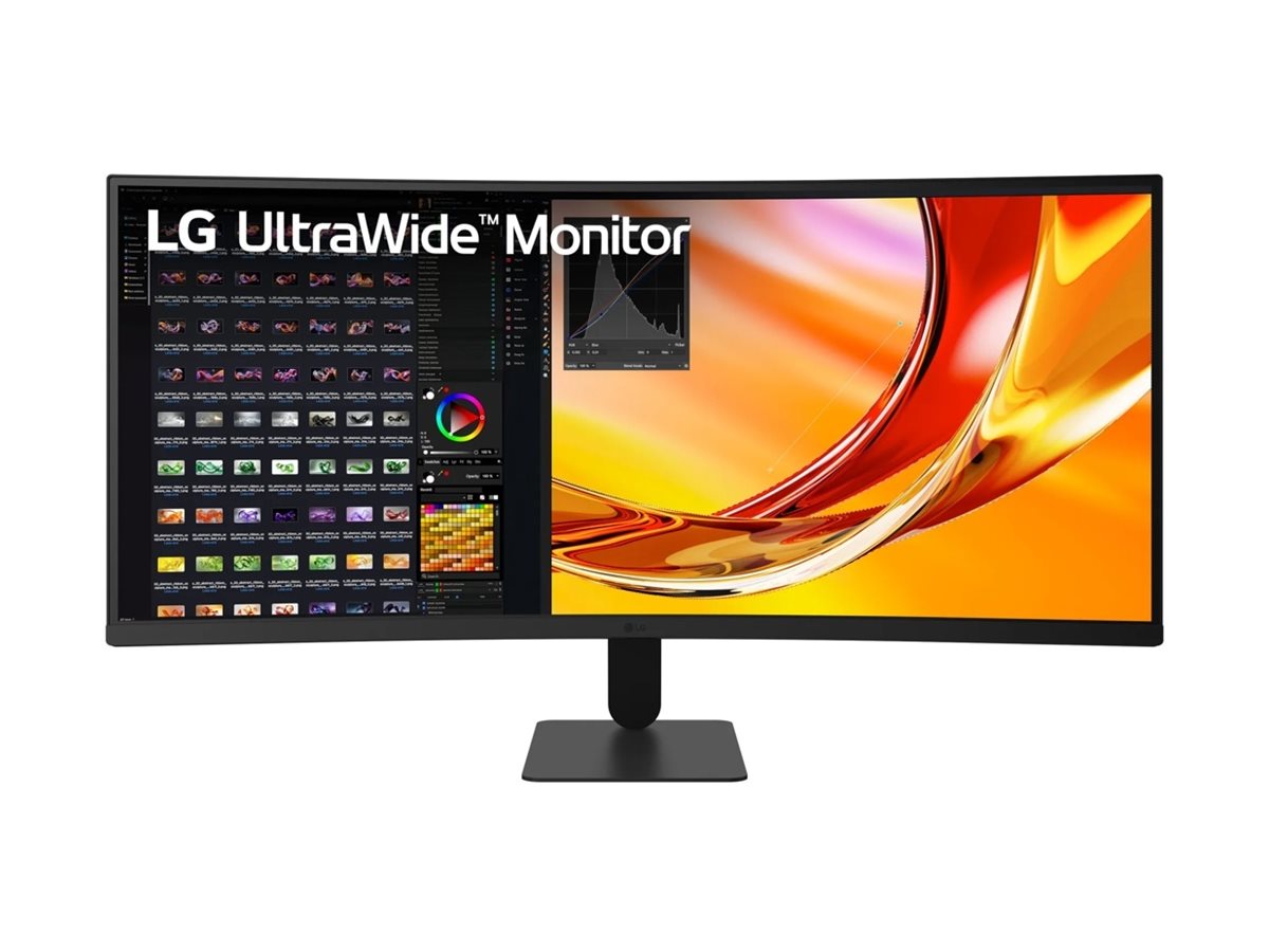 LG UltraWide 34U601B-B - LED-Monitor - gebogen - 86.42 cm (34")