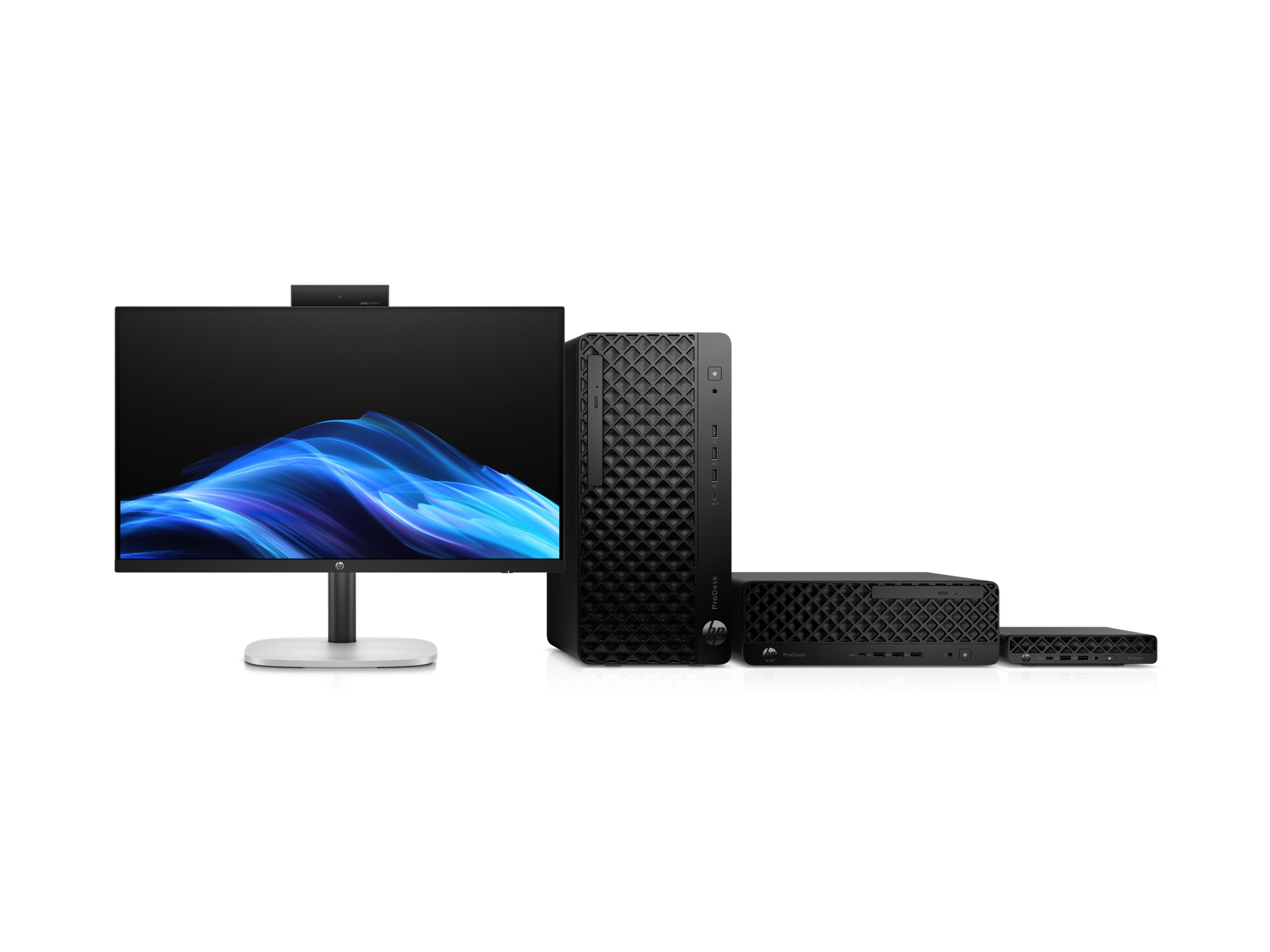 HP ProDesk 4 G1i - Mini - Core Ultra 7 265T - RAM 24 GB - SSD 512 GB - NVMe - Intel Graphics - 1GbE, Wi-Fi 6E, Bluetooth 5.3 - WLAN: 802.11a/b/g/n/ac/ax (Wi-Fi 6E)