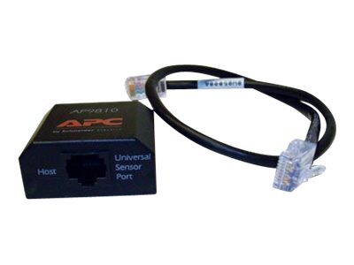APC Dry Contact I/O Accessory - Netzwerkadapterkit - Schwarz - für P/N: AP9643, SMX1000C, SMX1500RM2UC, SMX1500RM2UCNC, SMX750C, SMX750CNC, SRTL3KRM1UC