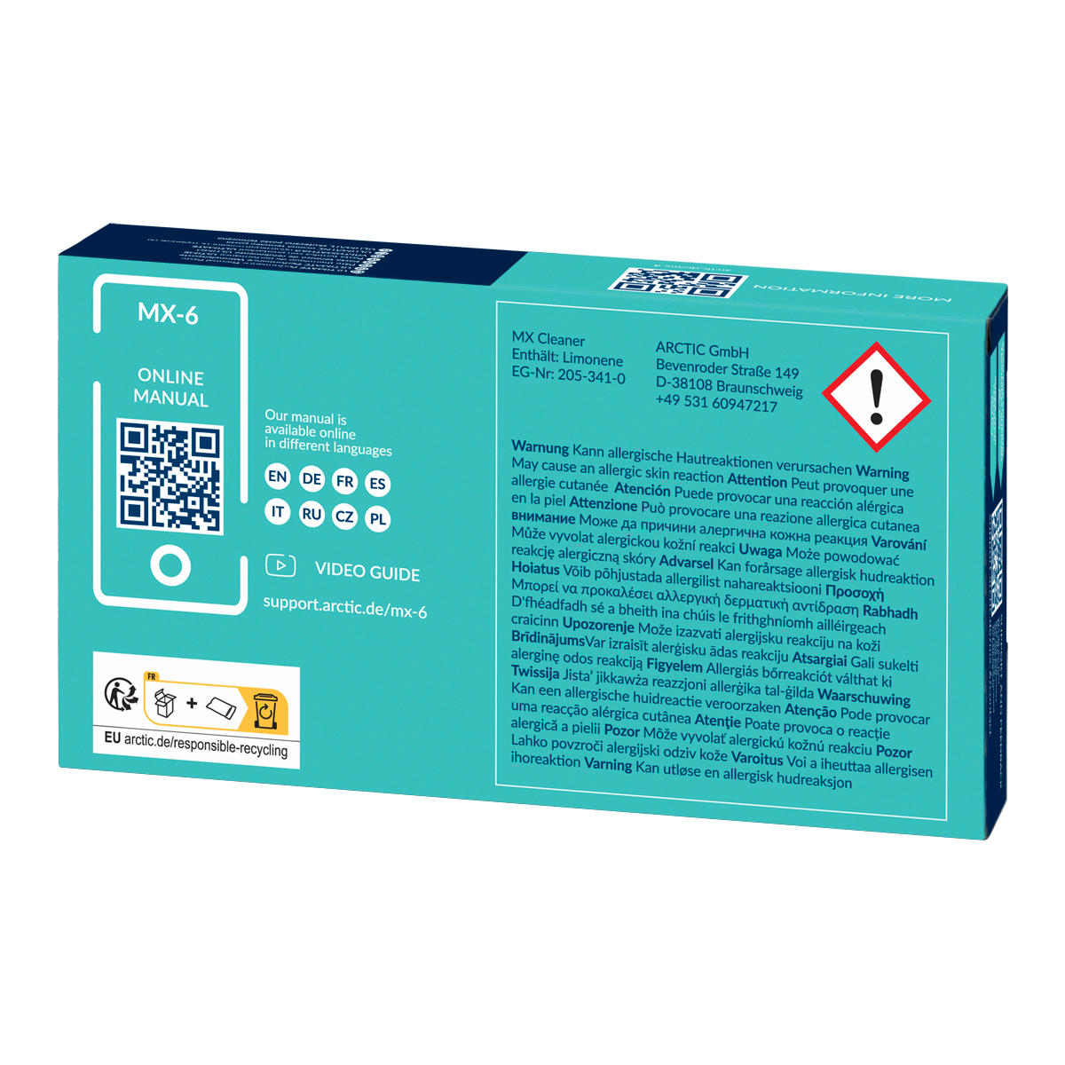Arctic MX-6 - Wärmeleitpaste - 4 g - Grau, Ansicht 3