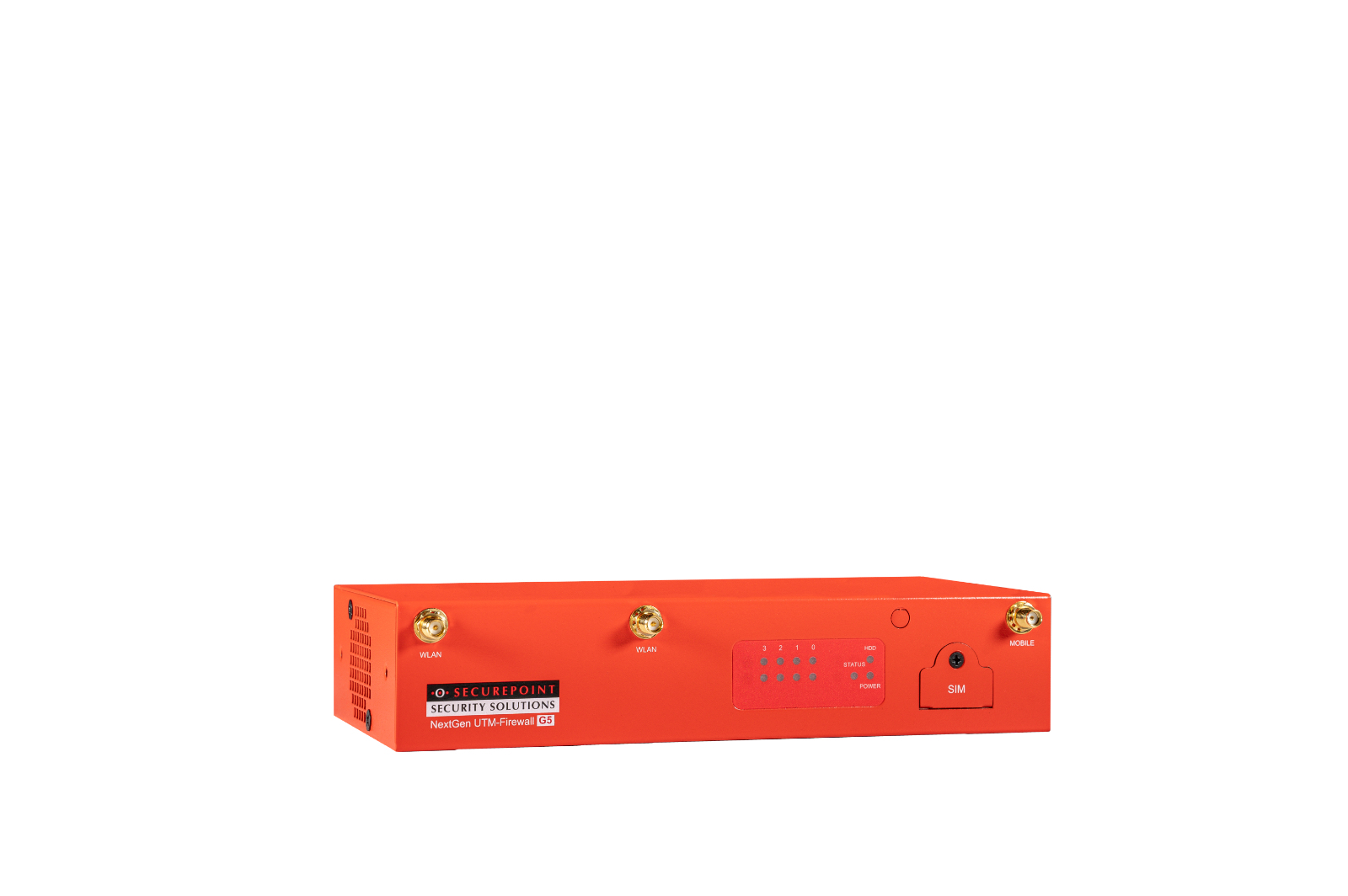 Securepoint RC100 G5 Security UTM-Appliance - 3740 Mbit/s - 690 Mbit/s - 1800 MB/s - 802.11a - 802.11b - 802.11g, Ansicht 3