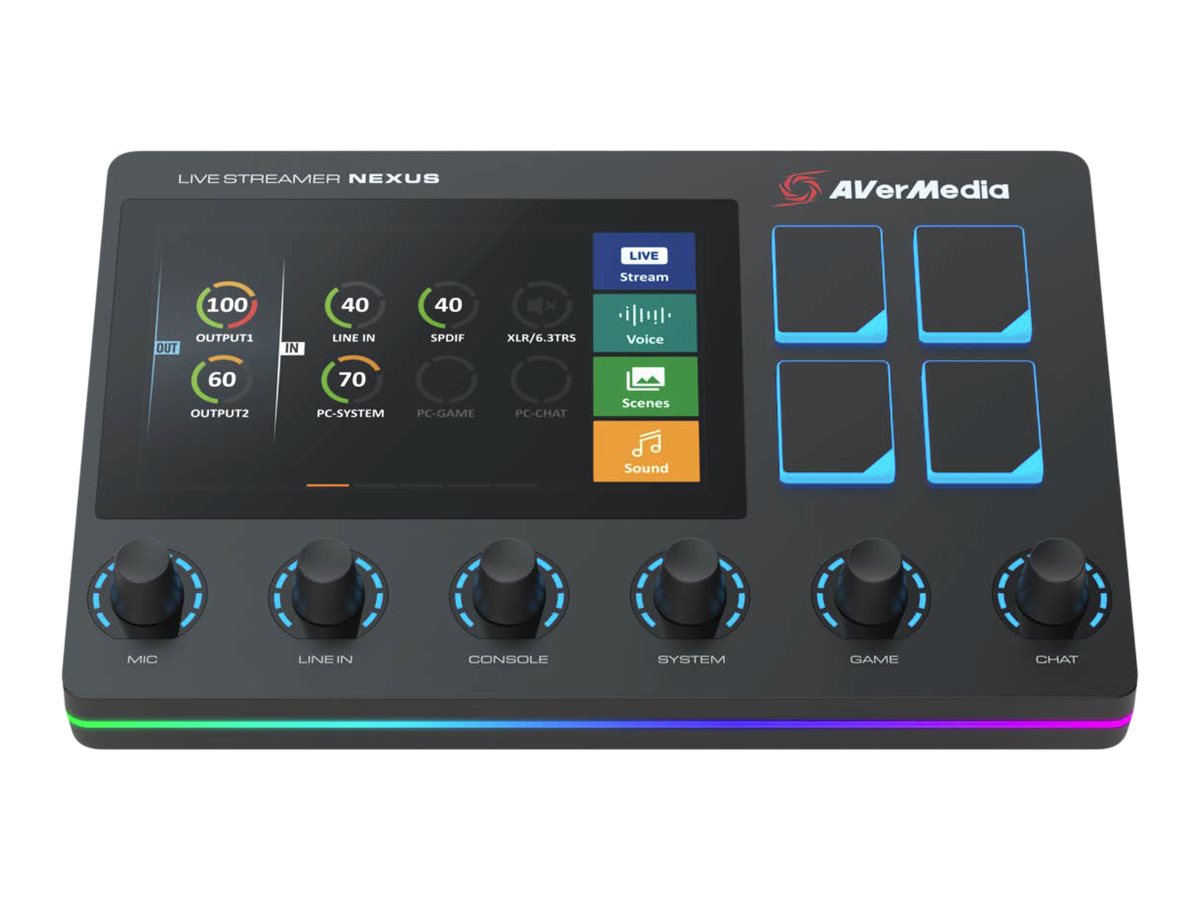 AVer AVerMedia Live Streamer AX310 - Audio Mixer/Streamer