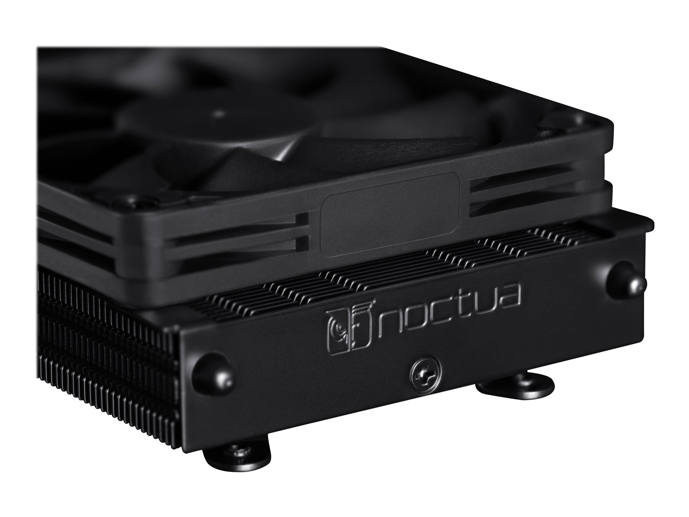 Noctua NH-L9a-AM4 chromax.black - Prozessor-Luftkühler - (für: AM4), Ansicht 2