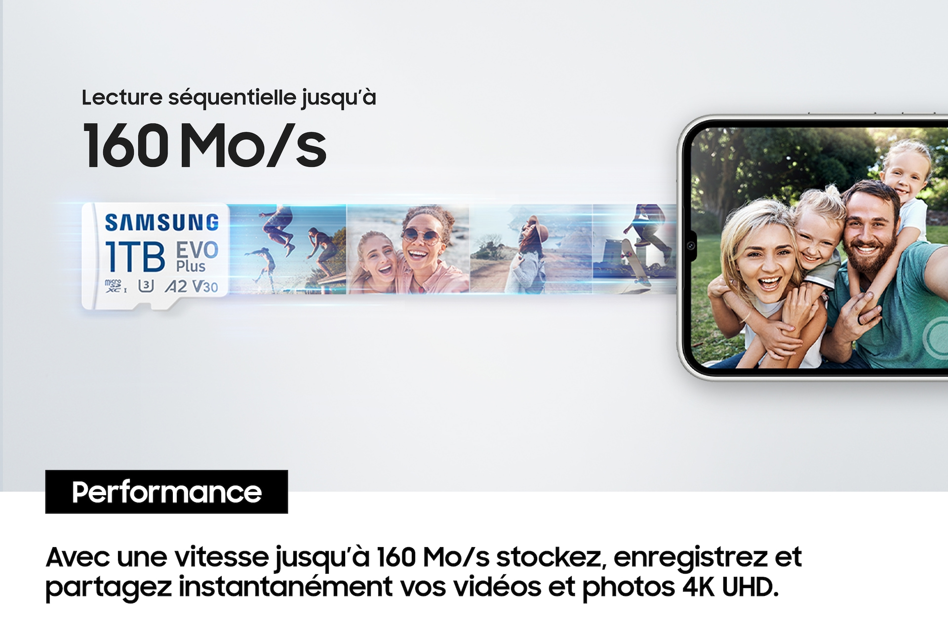 Samsung EVO Plus MB-MC512S - Flash-Speicherkarte (microSDXC-an-SD-Adapter inbegriffen), Ansicht 4
