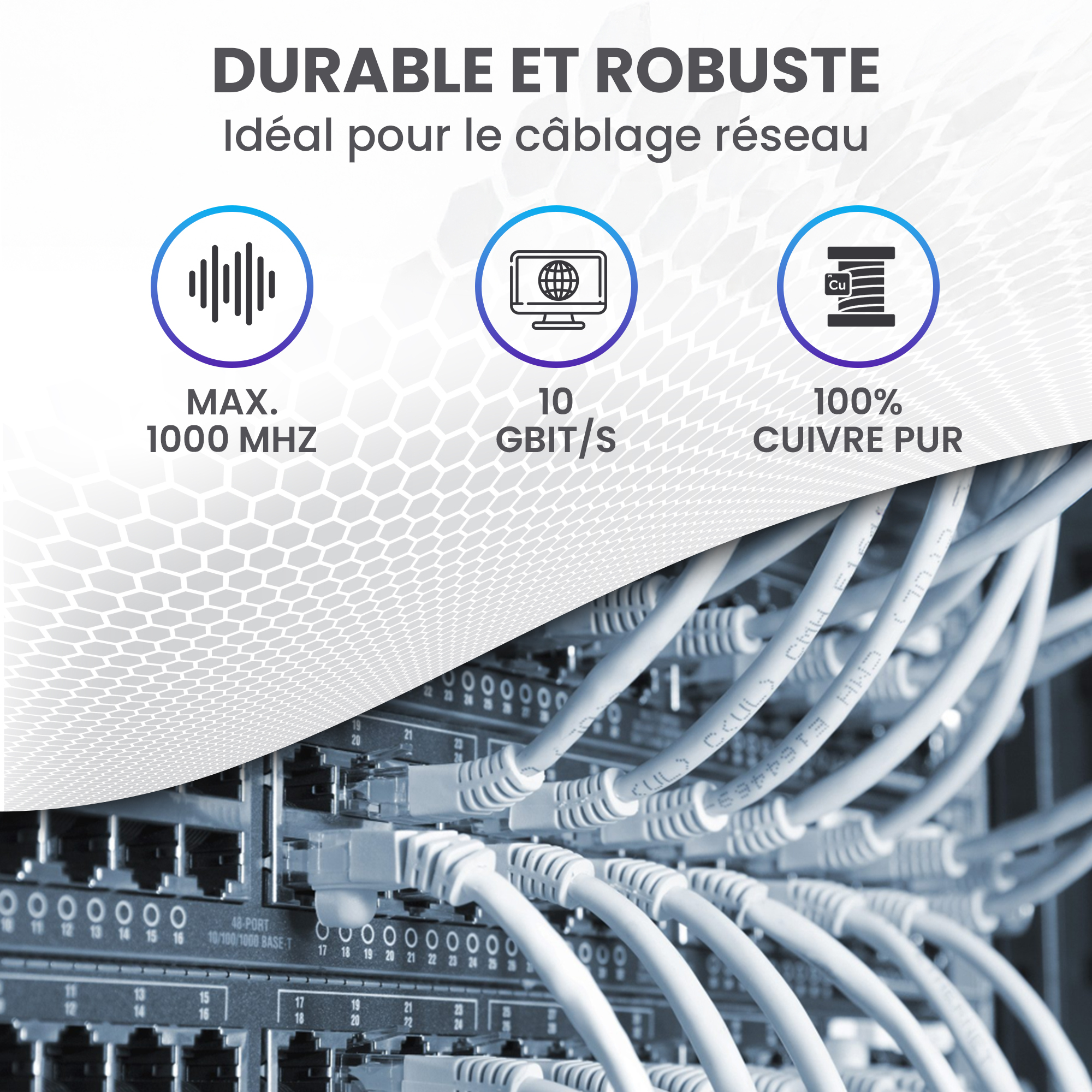 Extralink CAT5E FTP F/UTP V2 Outdoor| Twisted pair| - Kabel - Netzwerk, Ansicht 3