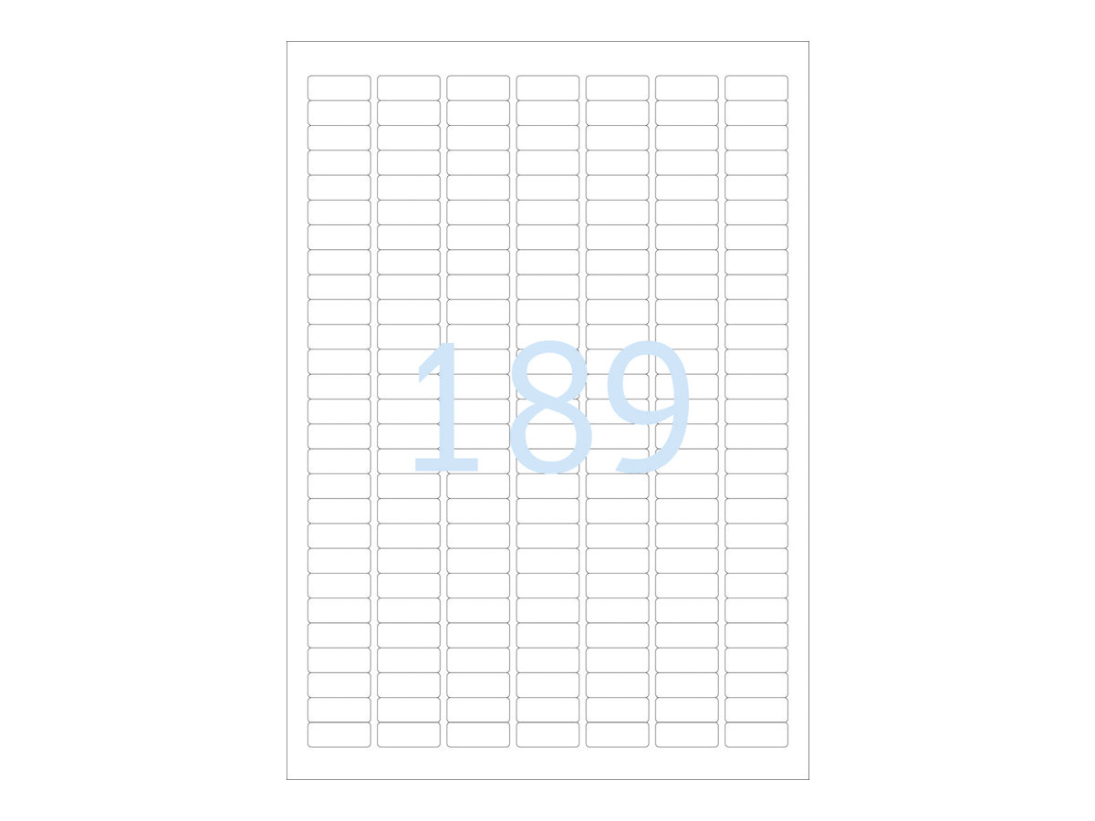 HERMA Papier - matt - selbstklebend - weiß - 25.4 x 10 mm 4725 Etikett(en) (25 Bogen x 189), Ansicht 4