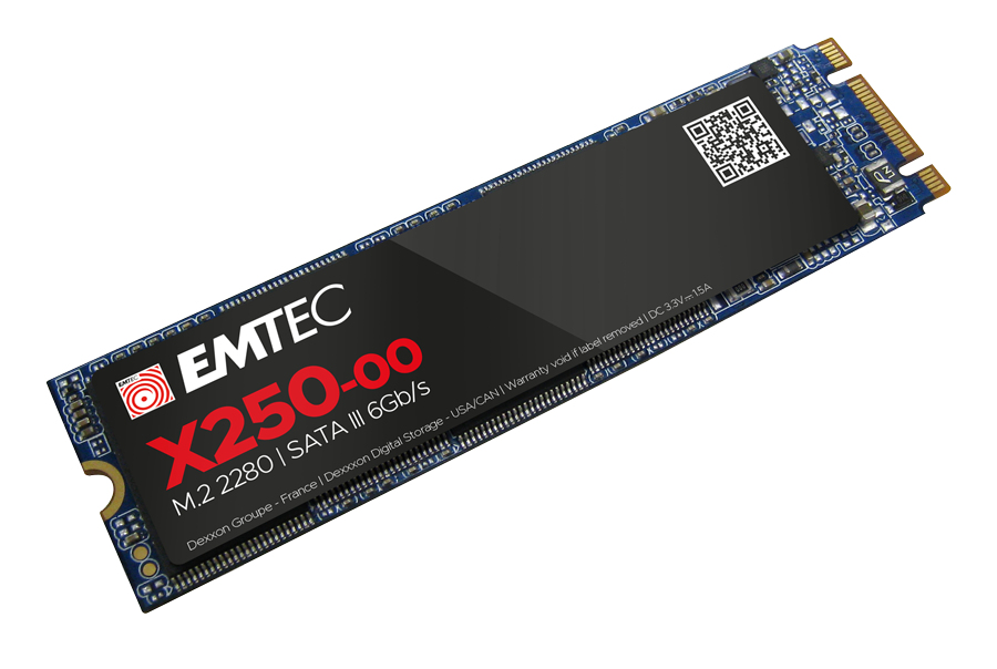 EMTEC SSD M.2 Sata X250 2TB Intern, Ansicht 3
