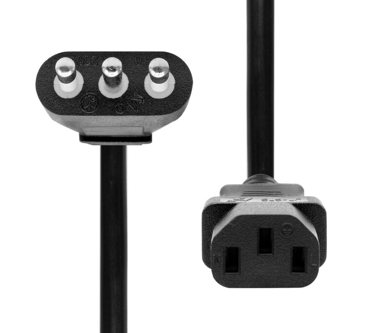 ProXtend Stromkabel - Typ L (M) zu power IEC 60320 C13, Ansicht 4