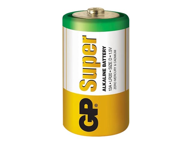GP Battery GP Super Alkaline 13A - Batterie 2 x D / LR20, Ansicht 2