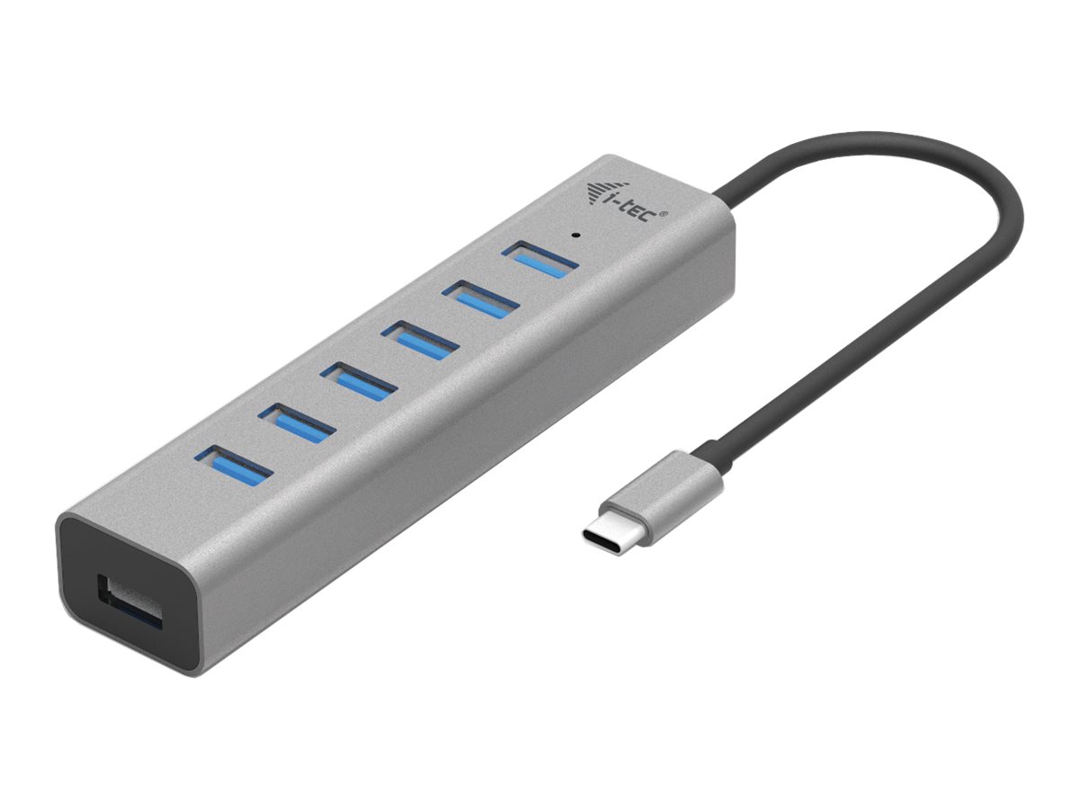 I-TEC USB-C Charging Metal HUB 7 Port (C31HUBMETAL703)