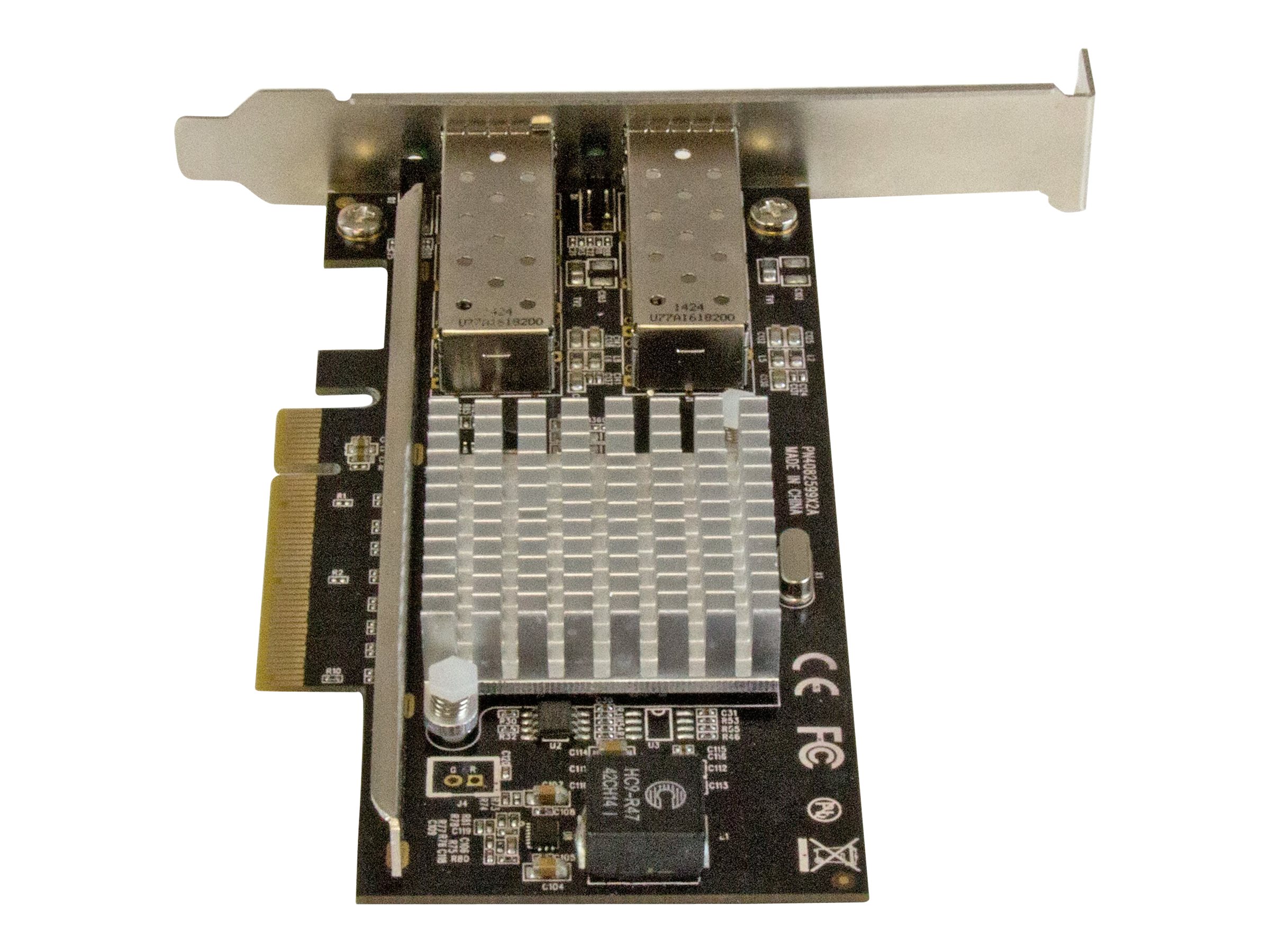 StarTech.com Startech 10G Network Card - 2x 10G Open SFP+ Multimode LC Fiber Connector - Intel 82599 Chip - Gigabit Ethernet Card (PEX20000SFPI)