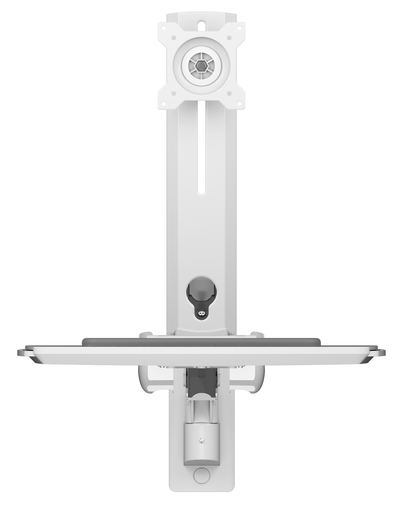 ICY BOX IB-WS700-W Sit-Stand-Workstation, Ansicht 3