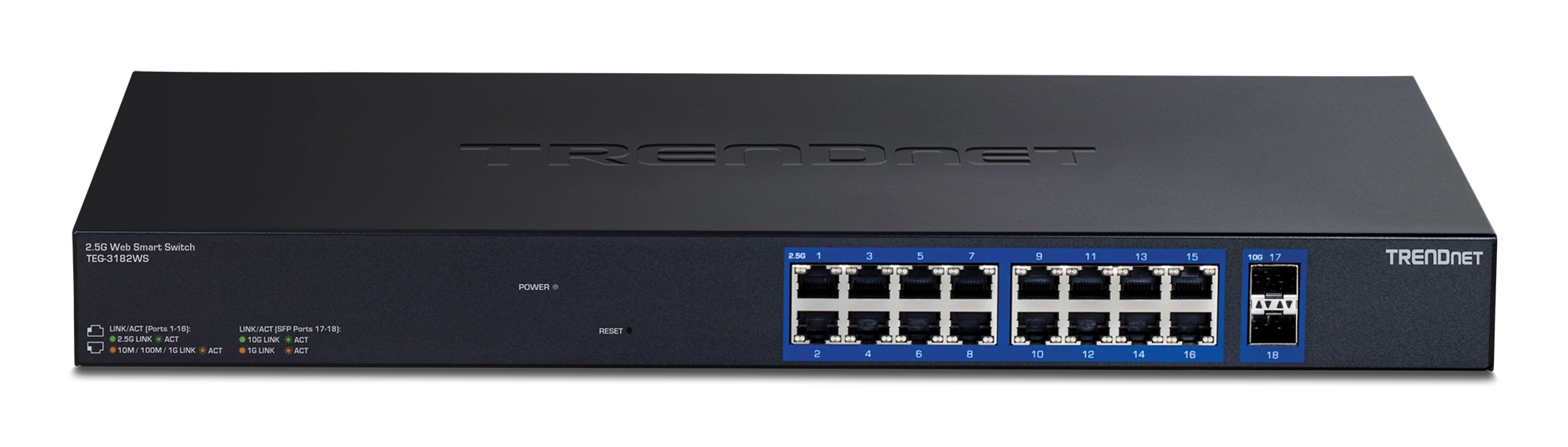TRENDnet 18-PORT MULTI-GIG WEB SMART - Switch, Ansicht 2