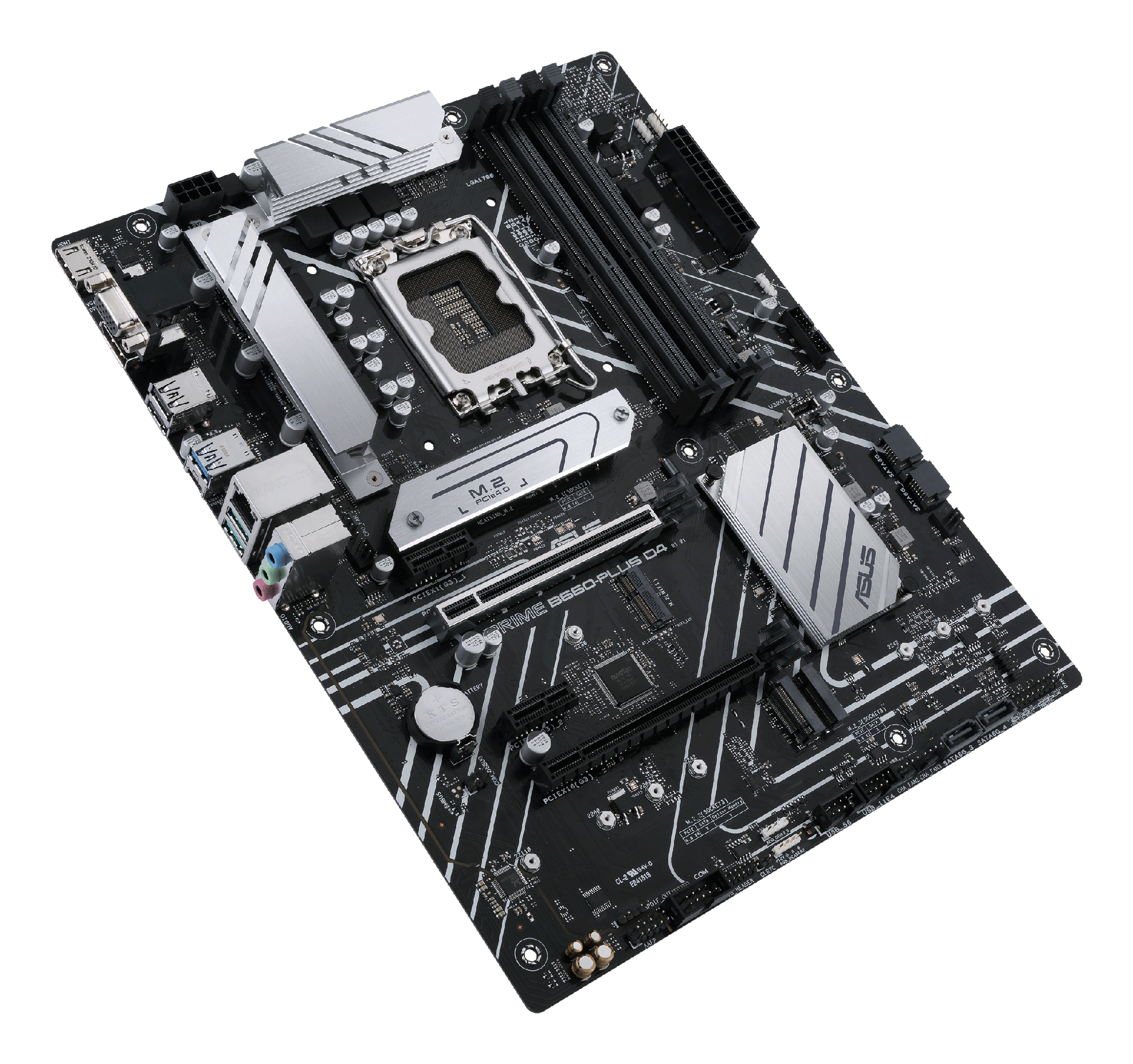 ASUS PRIME B660-PLUS D4 - Motherboard - ATX - LGA1700-Sockel - B660 Chipsatz, Ansicht 2