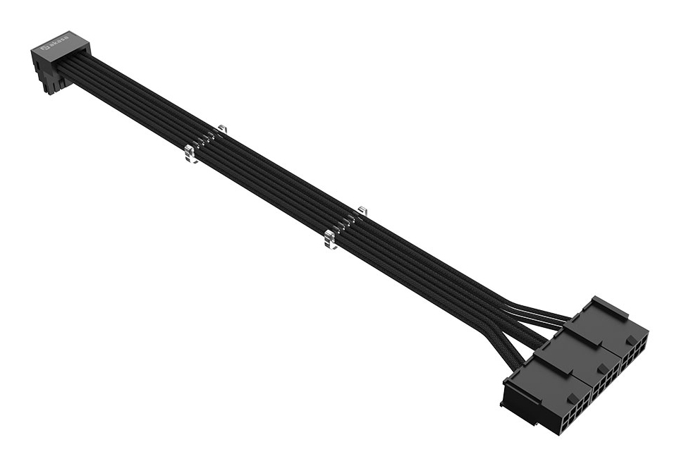 Akasa Kabel G-Nexus PX24 AK-CBPW31-30BK 12+4-polig RA m auf 3x8-polig w - Kabel - 0,3 m, Ansicht 4