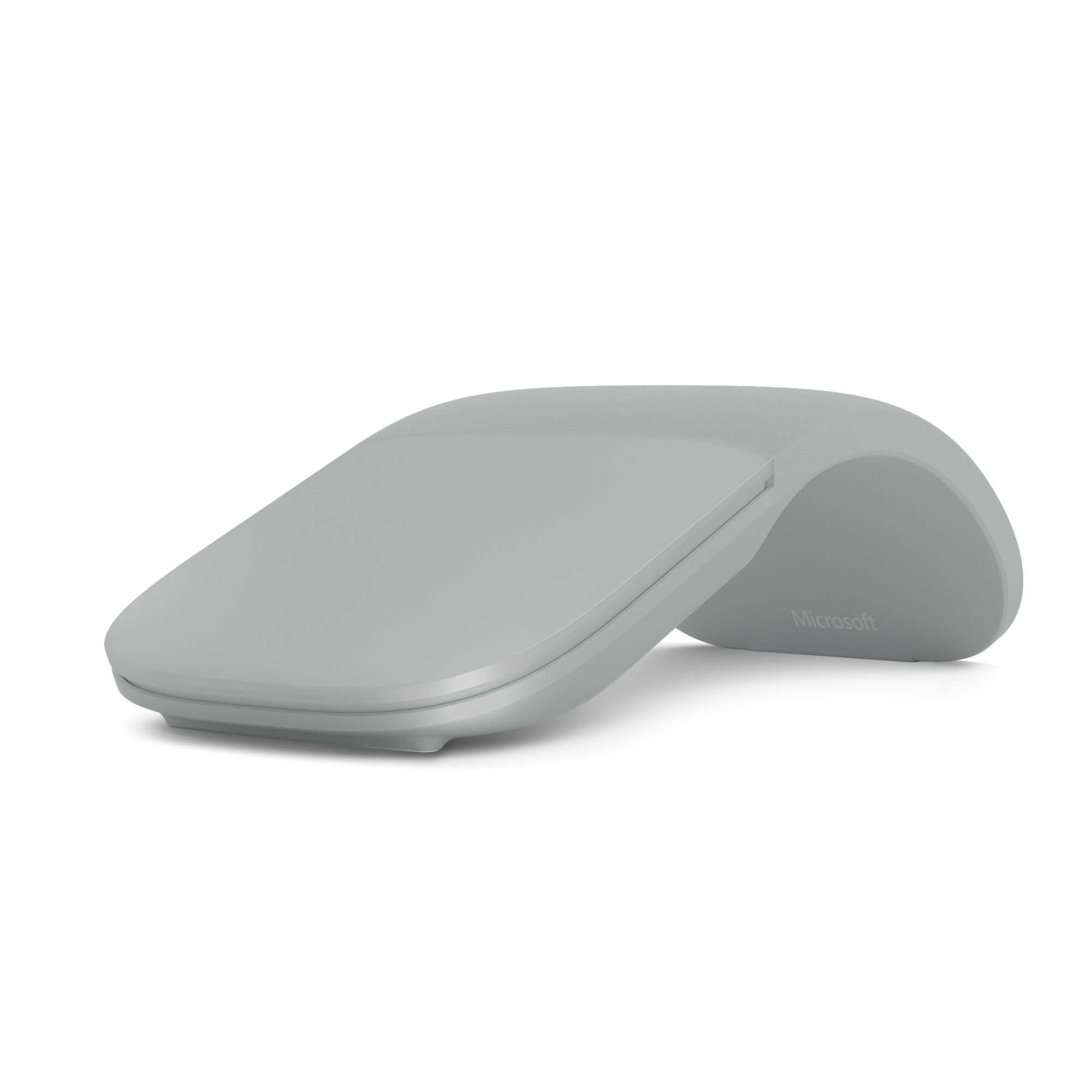 Microsoft Surface Arc Mouse, Beidhändig, BlueTrack, Bluetooth, 1000 DPI, Grau