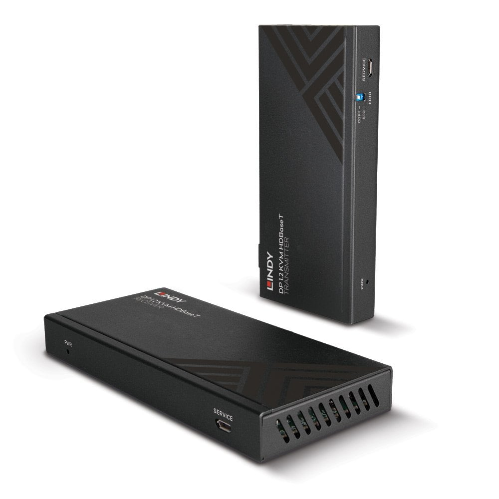 Lindy 150m Cat.6 Displayport &USB KVM HDBaseT Ext IR/RS232 - RS-232 - DisplayPort, Ansicht 2