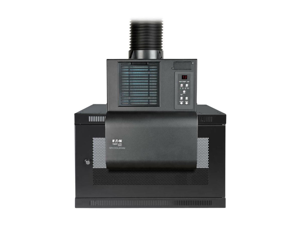 Tripp Eaton Tripp Lite Series 9U Wall Mount Rack Enclosure Server Cabinet w/ Door & Side Panels - Schwarz - 9U - 19, Ansicht 3