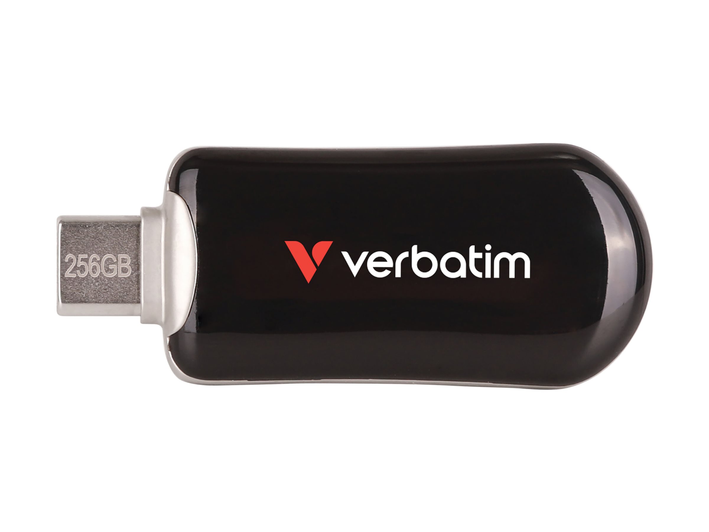 Verbatim PLECTRA USB-C FLASH DRIVE BLACK 256GB, Ansicht 4