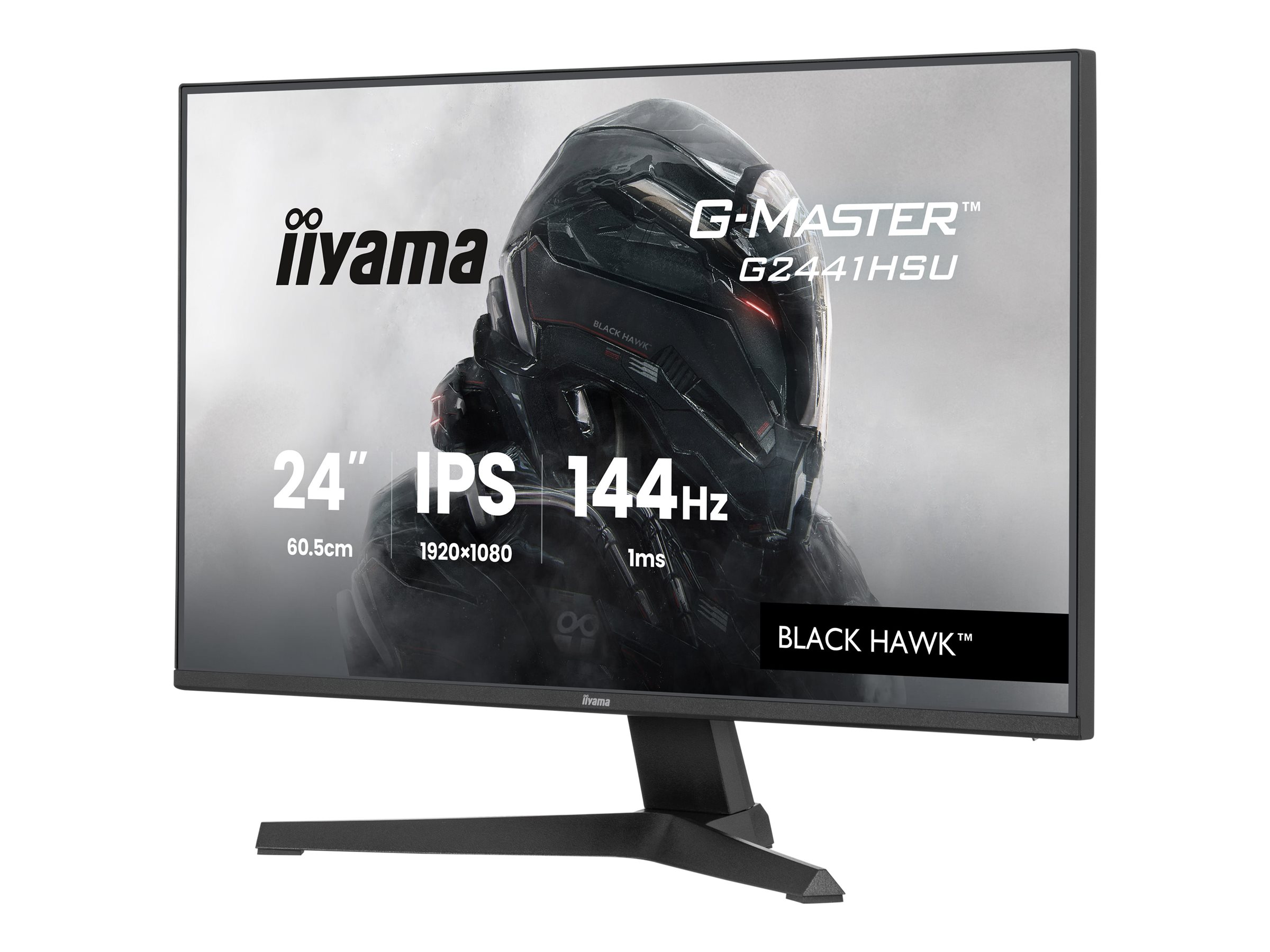 Iiyama G-MASTER Black Hawk G2441HSU-B1 - LED-Monitor - Gaming - 61 cm (24), Ansicht 3