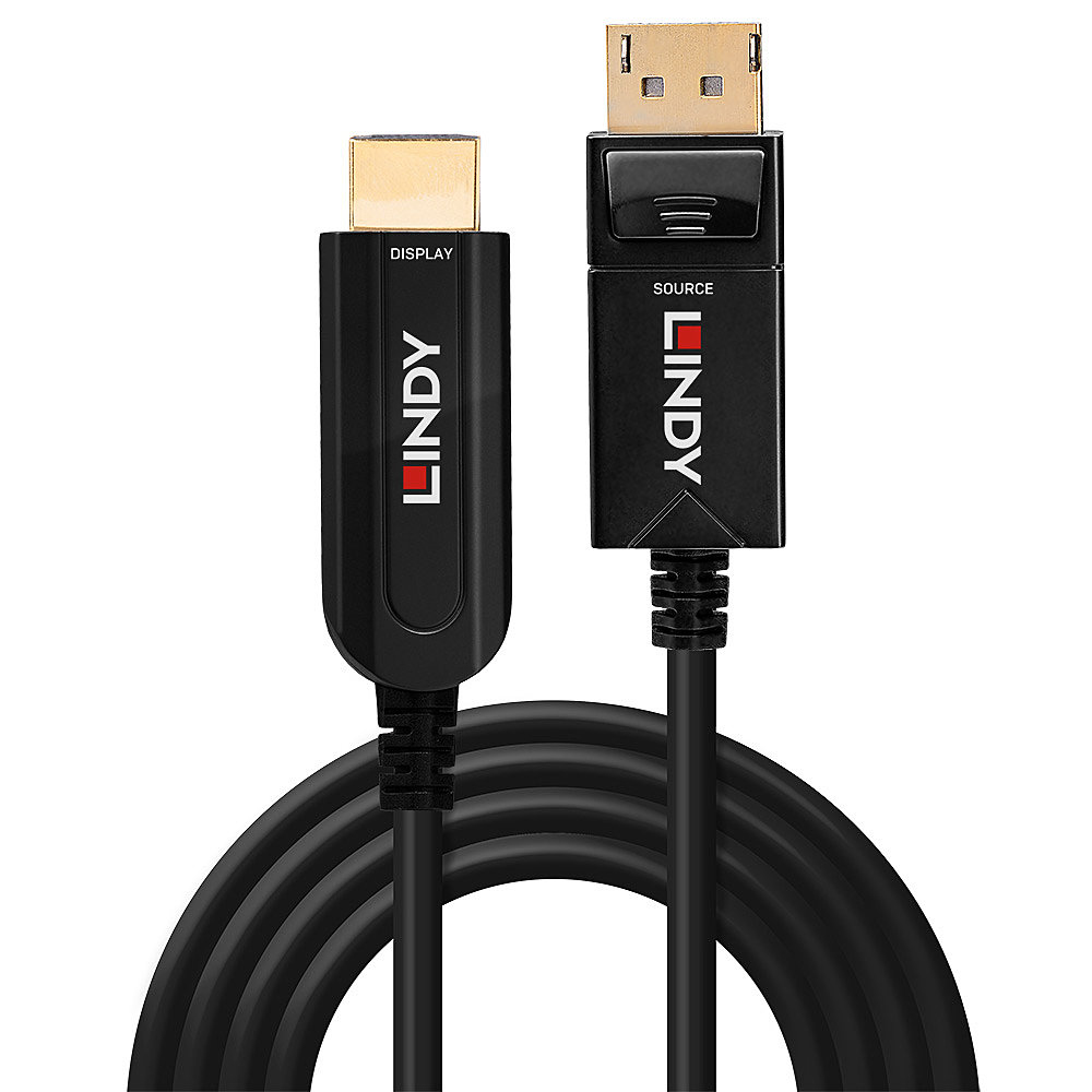 Lindy Adapterkabel - DisplayPort männlich zu HDMI männlich, Ansicht 4