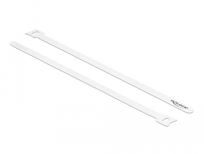 Delock Kabelbinder - 30 cm - weiß (Packung, Ansicht 4