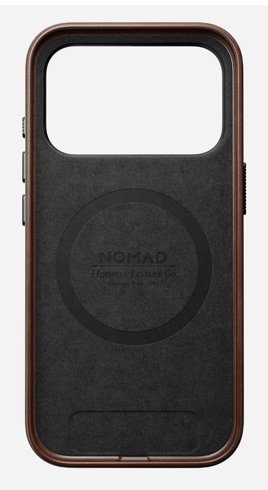 Nomad Traditional Leather Case iPhone 17 Pro Rustic Brown H., Ansicht 3