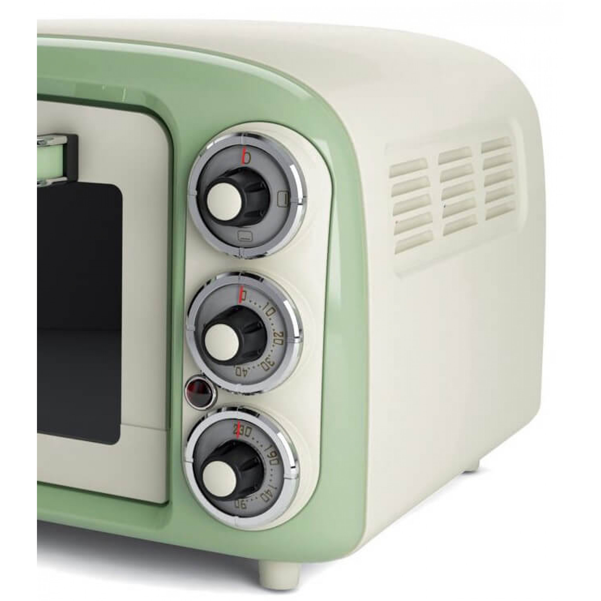 Ariete Vintage 979 - Elektrobackofen - 18 Liter - Grün, Ansicht 2