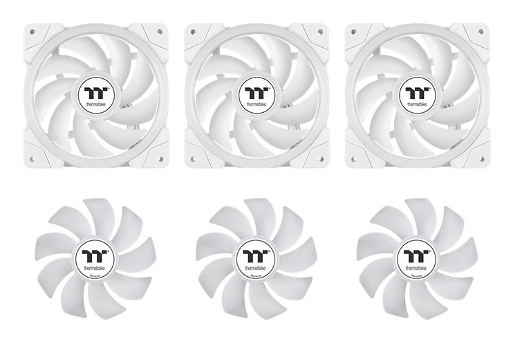 Thermaltake MAGFloe 420 Ultra Snow Edition| AiO-Wasserkühlung - AMD Sockel AM3 (Ph. II/Ath. II) - AMD Sockel AM4 (Ryzen), Ansicht 3
