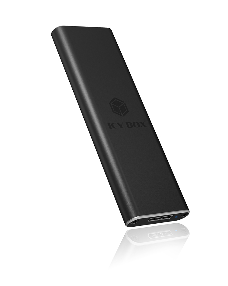 ICY BOX ICY BOX IB-183M2 - Speichergehäuse mit Datenanzeige, Netzanzeige, Ansicht 3