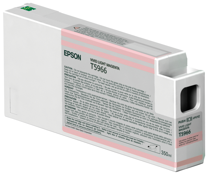 Epson Singlepack Vivid Light Magenta T596600 UltraChrome HDR, 350 ml, Tinte auf Pigmentbasis, 1 Stück(e)