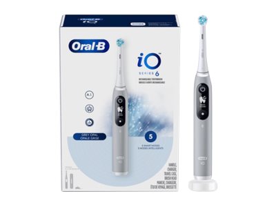 Braun iO Serie 6 - Erwachsener - Vibrierende Zahnbürste - Tägliche Pflege - Zahnfleischpflege - Sensibel, Ansicht 2
