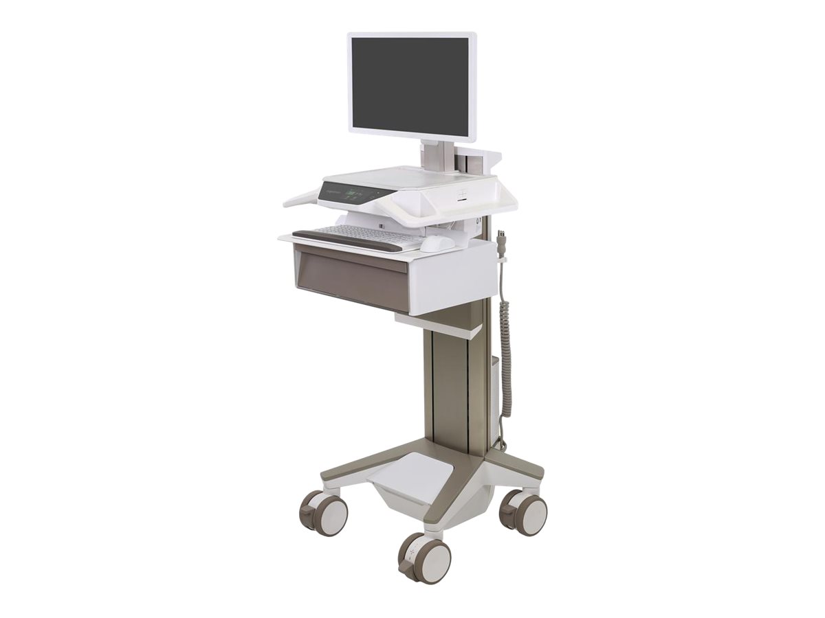 ERGOTRON CAREFIT PRO ELECTRIC LIFT CART (C52-22B1-C)