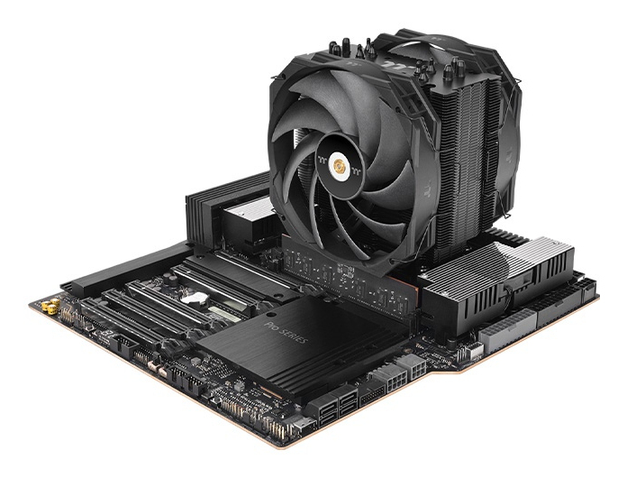 Thermaltake Kühler WAir INTEL LGA4677 & AMD sTR5/SP6 Black retail - CPU-Kühler, Ansicht 4