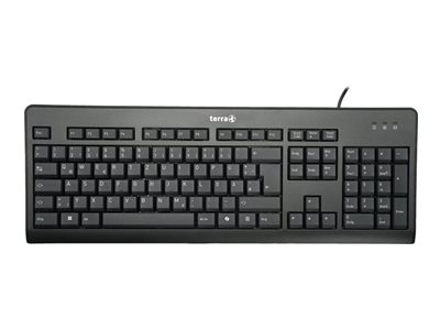 TERRA 1500 - Tastatur - copilot key, 105 keys, wired, 1.80m