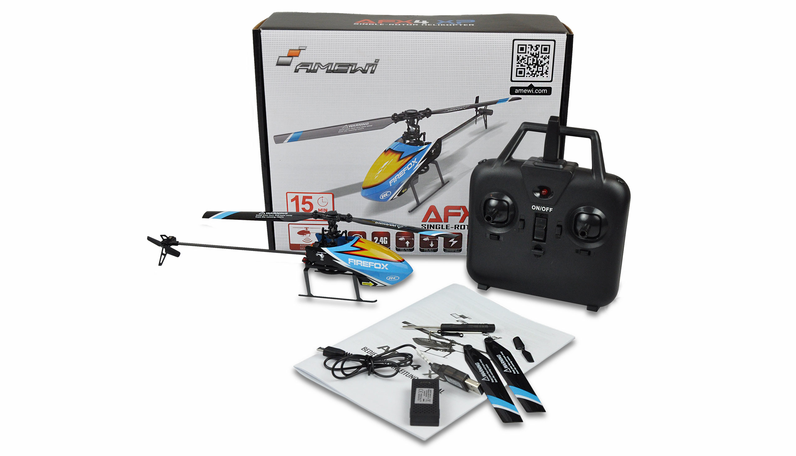 Amewi AFX4 XP - Helikopter - 350 mAh - 51 g, Ansicht 2
