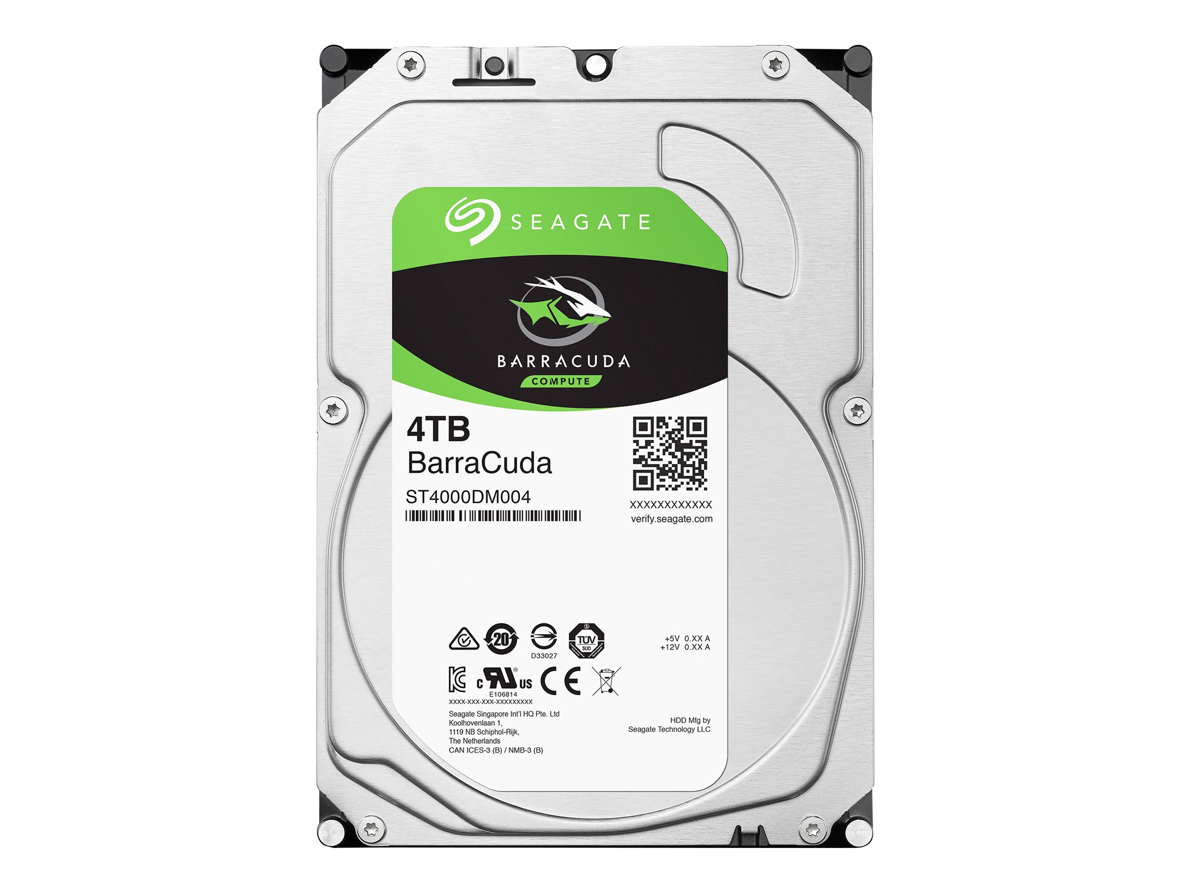 Seagate HDD int. 3,5 4TB Seagate Barracuda (ST4000DM004)