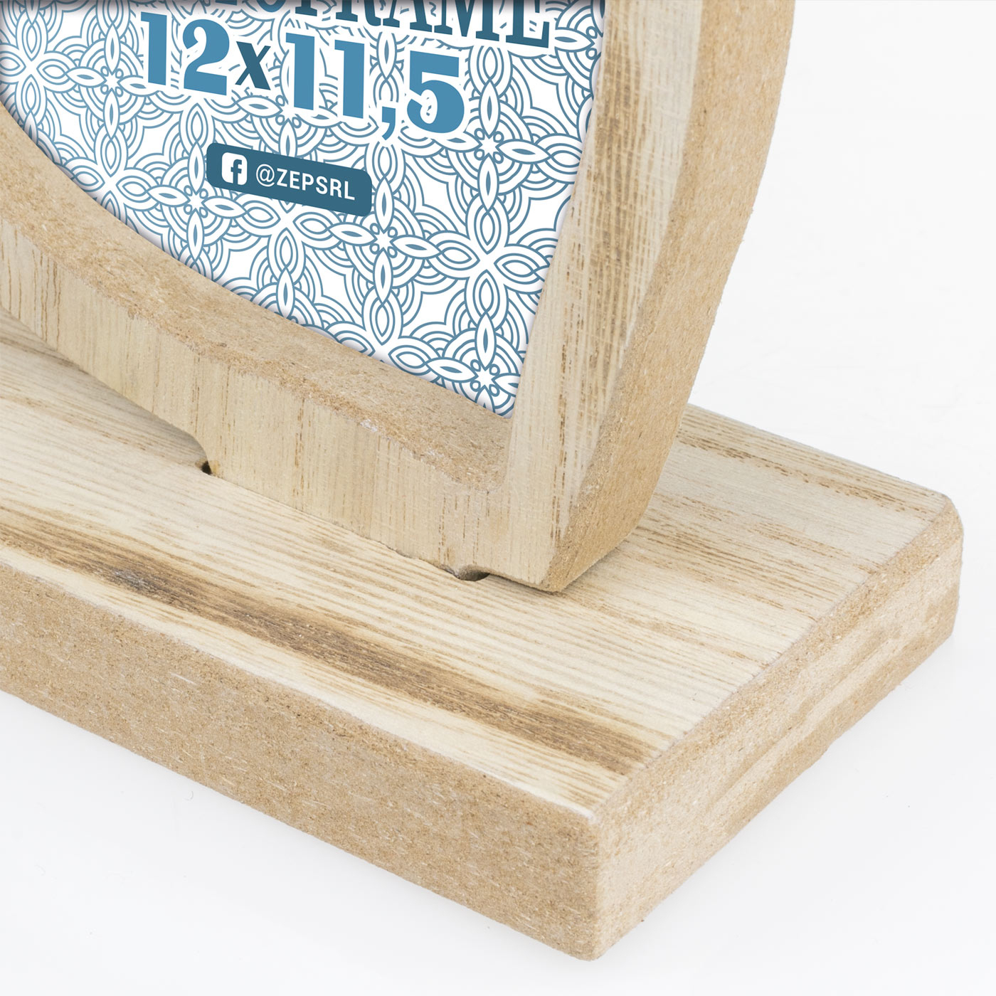 Zep RE333, Multi-Bilderrahmen, Holz, Natürlich/Natur, Tisch, 12 x 11,5 cm, 12 x 11,5 cm, Ansicht 3
