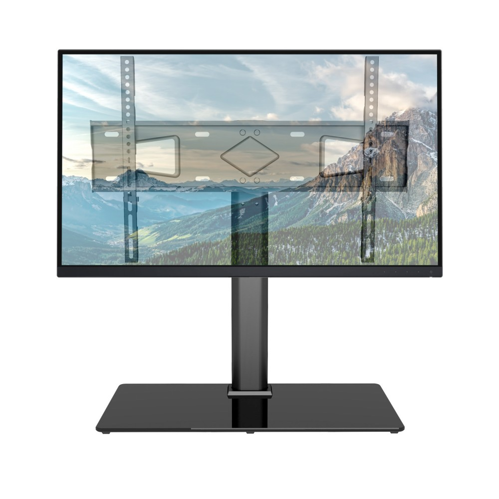 IC Intracom TECHly - Aufstellung - für LCD-Display - Temperglas - Schwarz - Bildschirmgröße: 81-165 cm (32-65), Ansicht 3