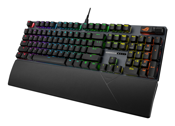 ASUS Tastatur ROG STRIX SCOPE II X CH (90MP03XF-BKWA00) - TL: Schweiz, QWERTZ, Ansicht 4