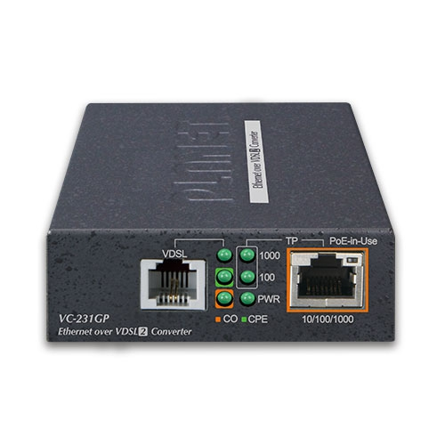 Planet VC-231GP - Medienkonverter - 1GbE, Ethernet over VDSL2, Ansicht 4